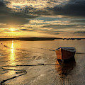 Red Dory Sunset